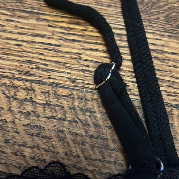 Unstructured Bralette with Back Lace - Picture 4 of 6